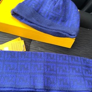 Fendi Scarf and Beanie